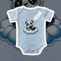 Cloudy Panda (SHORT SLEEVE)